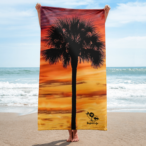 Boykin Life Palmetto Beach Towel