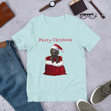 Merry Christmas Pup- Short-Sleeve Unisex T-Shirt